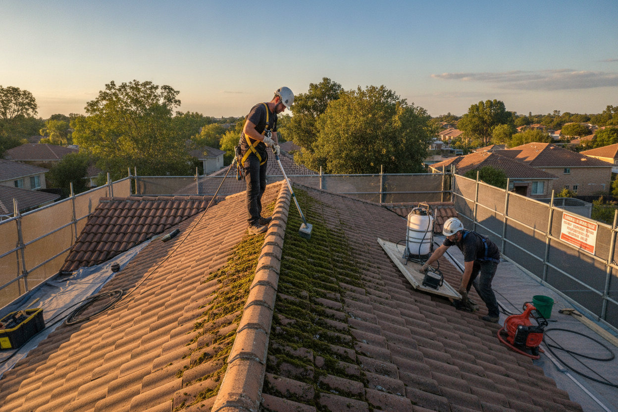 L'équipe Riva Rénovation sur un chantier
